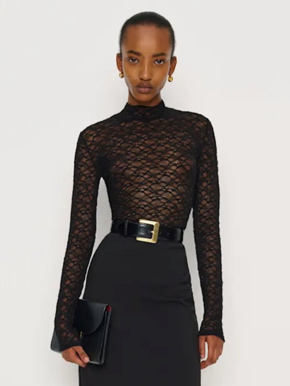 Reformation NWT Nell Knit Top